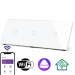 Умный сенсорный выключатель с WiFi FUJIHOME FHZ-007TG3W работает с Алисой, 3 поста
