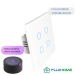 Умный сенсорный выключатель с WiFi FUJIHOME FHZ-017G4W работает с Алисой