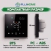 Терморегулятор для тёплого пола FUJIHOME FHW-150B с WiFi, экран из закаленного стекла