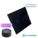 Умный сенсорный выключатель с WiFi FUJIHOME FHZ-017G2B работает с Алисой