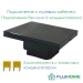 Умный сенсорный выключатель с WiFi FUJIHOME FHZ-017G1B работает с Алисой