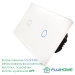 Умный сенсорный выключатель с WiFi FUJIHOME FHZ-006DG2W работает с Алисой, 2 поста