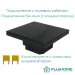 Умный сенсорный выключатель с WiFi FUJIHOME FHZ-017G2B работает с Алисой