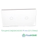Умный сенсорный выключатель с WiFi FUJIHOME FHZ-006DG2W работает с Алисой, 2 поста