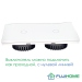 Умный сенсорный выключатель с WiFi FUJIHOME FHZ-006DG2W работает с Алисой, 2 поста