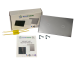 Умный сенсорный выключатель с WiFi FUJIHOME FHZ-006DG2G работает с Алисой, 2 поста