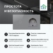 Сенсорный выключатель WIFI с розеткой FUJIHOME SW1G, цвет серый, работает с Яндекс Алиса