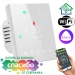 Терморегулятор для тёплого пола FUJIHOME FHW-150W с WiFi, экран из закаленного стекла